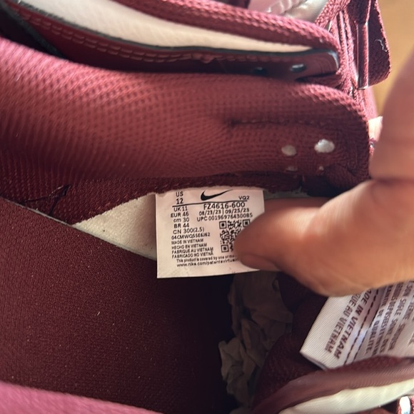 Nike Dunk Low “Dark Team Red Black” size 12 - Picture 5 of 9